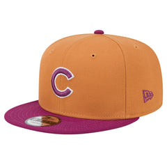 Brown/Purple Chicago Cubs New Era Color Pack Two-Tone 9FIFTY Snapback Hat
