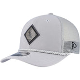 Gray Chicago White Sox New Era Logo 9SEVENTY Stretch-Snap Adjustable Hat