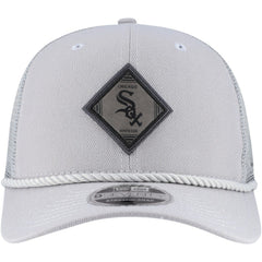 Gray Chicago White Sox New Era Logo 9SEVENTY Stretch-Snap Adjustable Hat