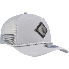 Gray Chicago White Sox New Era Logo 9SEVENTY Stretch-Snap Adjustable Hat