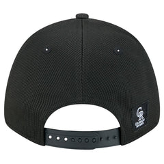 Black Colorado Rockies New Era Pivot 9FORTY Adjustable Hat
