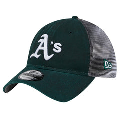 Green Athletics New Era Team Slick Trucker 9TWENTY Adjustable Hat