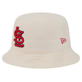 White St. Louis Cardinals New Era Women's Cozy Bucket Hat