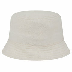 White Chicago Cubs New Era Women's Chrome Cozy Bucket Hat