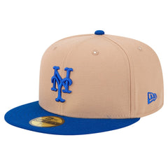 Khaki New York Mets New Era 59FIFTY Fitted Hat