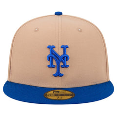 Khaki New York Mets New Era 59FIFTY Fitted Hat