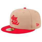Khaki St. Louis Cardinals New Era 59FIFTY Fitted Hat