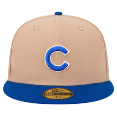 Khaki Chicago Cubs New Era 59FIFTY Fitted Hat