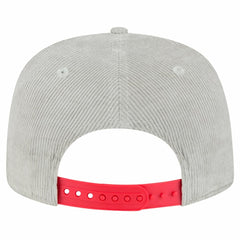 New Era Boston Red Sox Gray Corduroy Golfer Snapback Hat