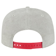 New Era Los Angeles Angels Gray Corduroy Golfer Snapback Hat