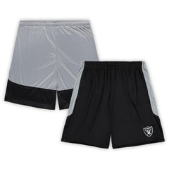 Big & Tall Team Logo Shorts - Las Vegas Raiders Shorts