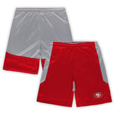 Big & Tall Team Logo Shorts - San Francisco 49ers Shorts