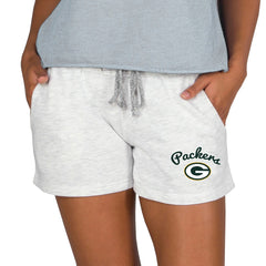 Concepts Sport Women's Mainstream Terry Lounge Shorts - Green Bay Packers Shorts