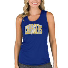Concepts Sport Women's Marathon Racer Back Tank Top - Los Angeles Chargers Tops