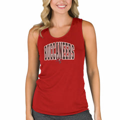 Concepts Sport Women's Marathon Racer Back Tank Top - Tampa Bay Buccaneers Tops