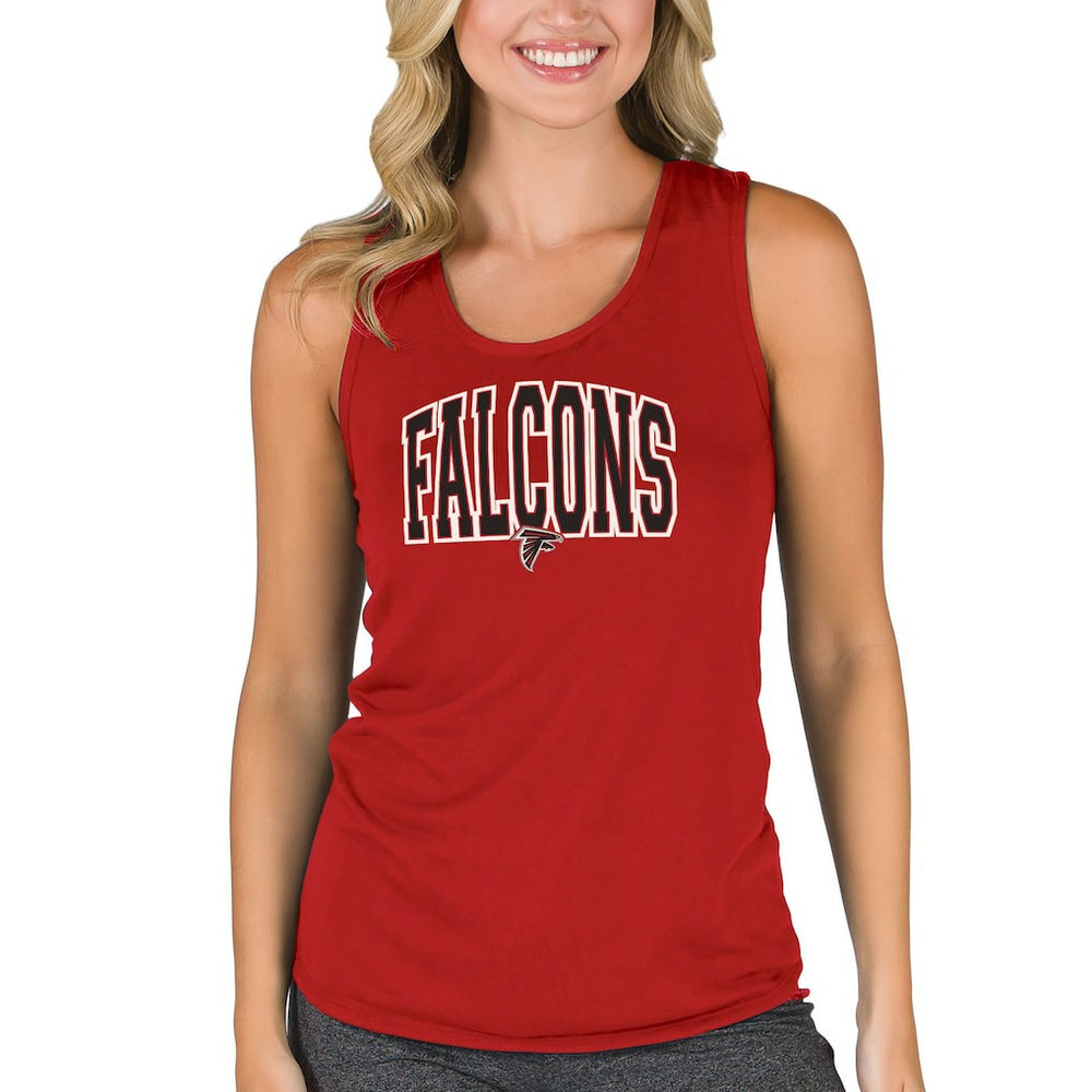 Concepts Sport Women's Marathon Racer Back Tank Top - Atlanta Falcons Tops