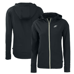 Cutter & Buck Women's Primary Mark Daybreak Eco Recycled Full-Zip Hoodie - Philadelphia Eagles Hoodies