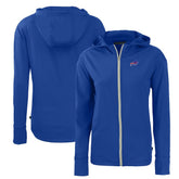 Cutter & Buck Women's Primary Mark Daybreak Eco Recycled Full-Zip Hoodie - Buffalo Bills Hoodies