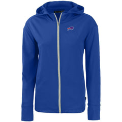 Cutter & Buck Women's Primary Mark Daybreak Eco Recycled Full-Zip Hoodie - Buffalo Bills Hoodies