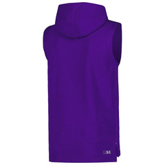 MSX by Michael Strahan Captain Sleeveless Hoodie T-Shirt - Minnesota Vikings Hoodies