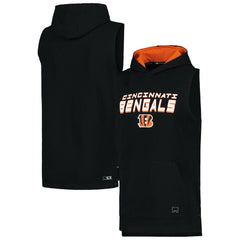 MSX by Michael Strahan Captain Sleeveless Hoodie T-Shirt - Cincinnati Bengals Hoodies