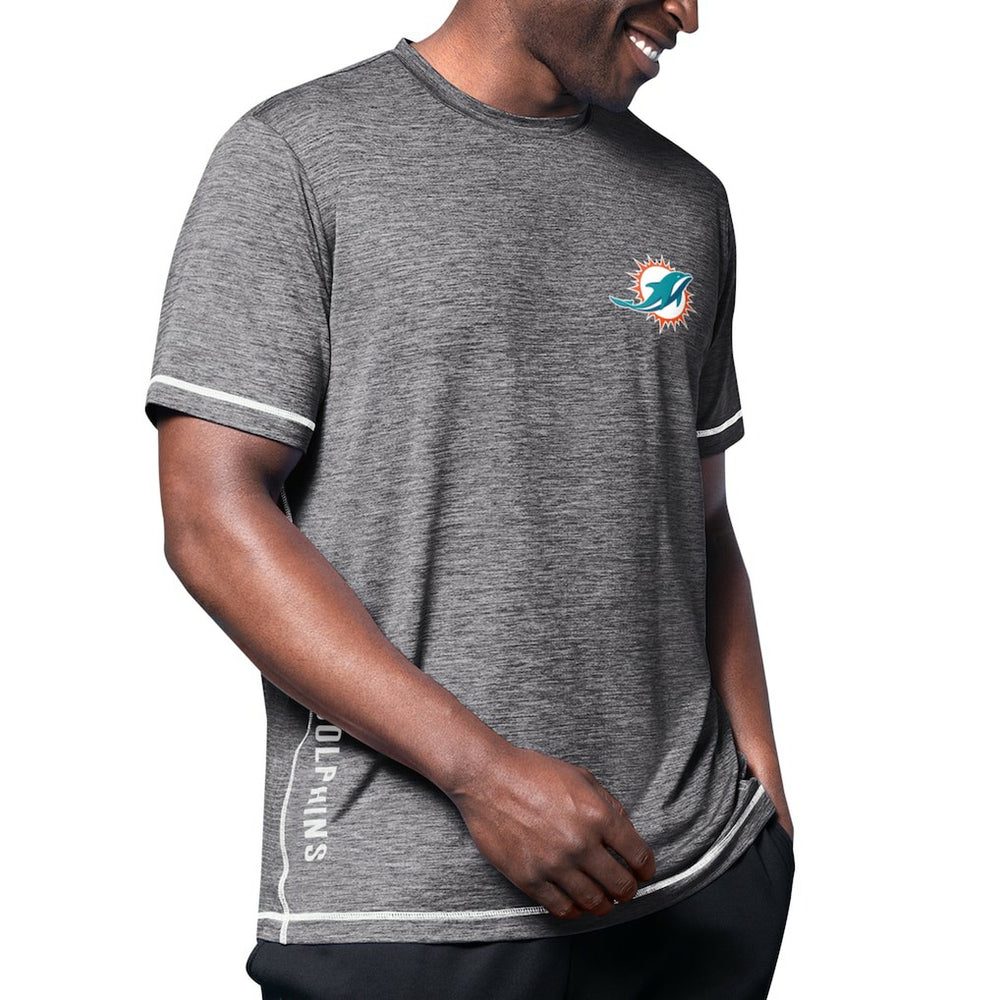 MSX by Michael Strahan Motion Space-Dye T-Shirt - Miami Dolphins T-shirts