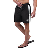 G-III Sports by Carl Banks Streamline Volley Swim Shorts - Las Vegas Raiders Shorts