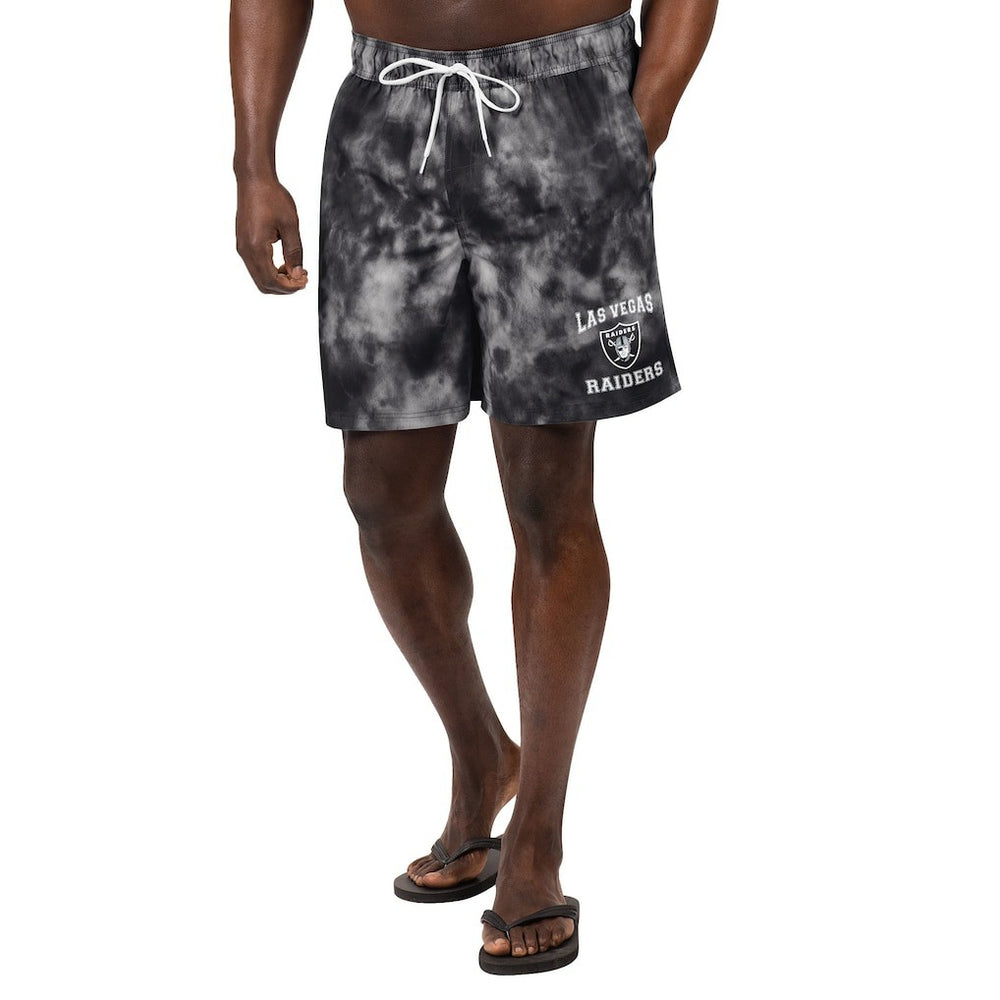 G-III Sports by Carl Banks Change Up Volley Swim Trunks - Las Vegas Raiders