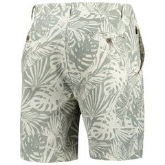 Margaritaville Sandwashed Monstera Print Amphib Shorts - Cincinnati Bengals Shorts