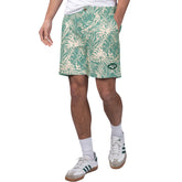 Margaritaville Sandwashed Monstera Print Amphib Shorts - New York Jets Shorts