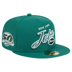 Script Sided 59FIFTY Fitted Hat - New York Jets Hats