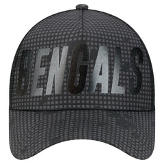 Midnight Ink Tonal Text A-Frame Trucker 9FORTY Adjustable Hat - Cincinnati Bengals Hats
