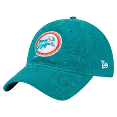 Women's Throwback Flair 9TWENTY Adjustable Hat - Miami Dolphins Hats