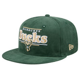 New Era Milwaukee Bucks Throwback Display Corduroy 9FIFTY Snapback Hat