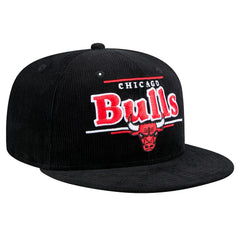 New Era Chicago Bulls Throwback Display Corduroy 9FIFTY Snapback Hat
