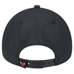 New Era Chicago Bulls Black Throwback Gradient A-Frame 9FORTY Adjustable Hat