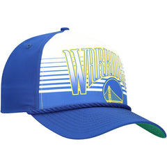 New Era Golden State Warriors Royal Throwback Gradient A-Frame 9FORTY Adjustable Hat