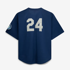 Navy Seattle Mariners Mitchell & Ness Big & Tall Cooperstown Collection Mesh Batting Practice Jersey