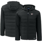 Cutter & Buck Evoke PrimaLoft Hybrid Eco Softshell Recycled Full-Zip Hooded Jacket - Kansas City Chiefs Jackets