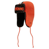 Helmet Head Trapper Knit Hat - Cleveland Browns Hats