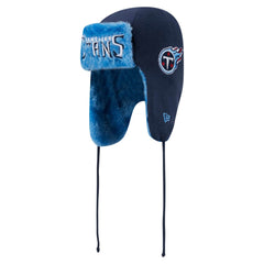 Helmet Head Trapper Knit Hat - Tennessee Titans Hats