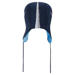 Helmet Head Trapper Knit Hat - Tennessee Titans Hats