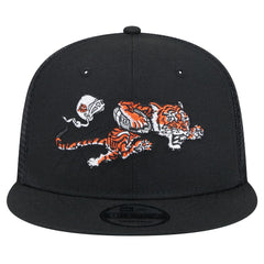 Throwback Main Trucker 9FIFTY Snapback Hat - Cincinnati Bengals Hats