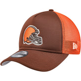 Youth A-Frame 9FORTY Trucker Adjustable Hat - Cleveland Browns Hats