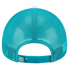Preschool Sport Night Color Block 9FORTY A-Frame Trucker Adjustable Hat - Miami Dolphins Hats
