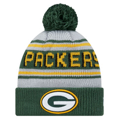 Youth Main Cuffed Knit Hat with Pom - Green Bay Packers Hats