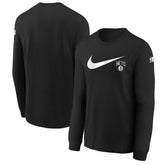 Nike Brooklyn Nets Youth Swoosh Long Sleeve T-Shirt