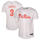White Bryce Harper Philadelphia Phillies Youth Limited Player Jersey