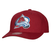NHL Colorado Avalanche Mitchell & Ness Team Ground Pro Adjustable Hat