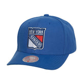 NHL New York Rangers Mitchell & Ness Team Ground Pro Adjustable Hat